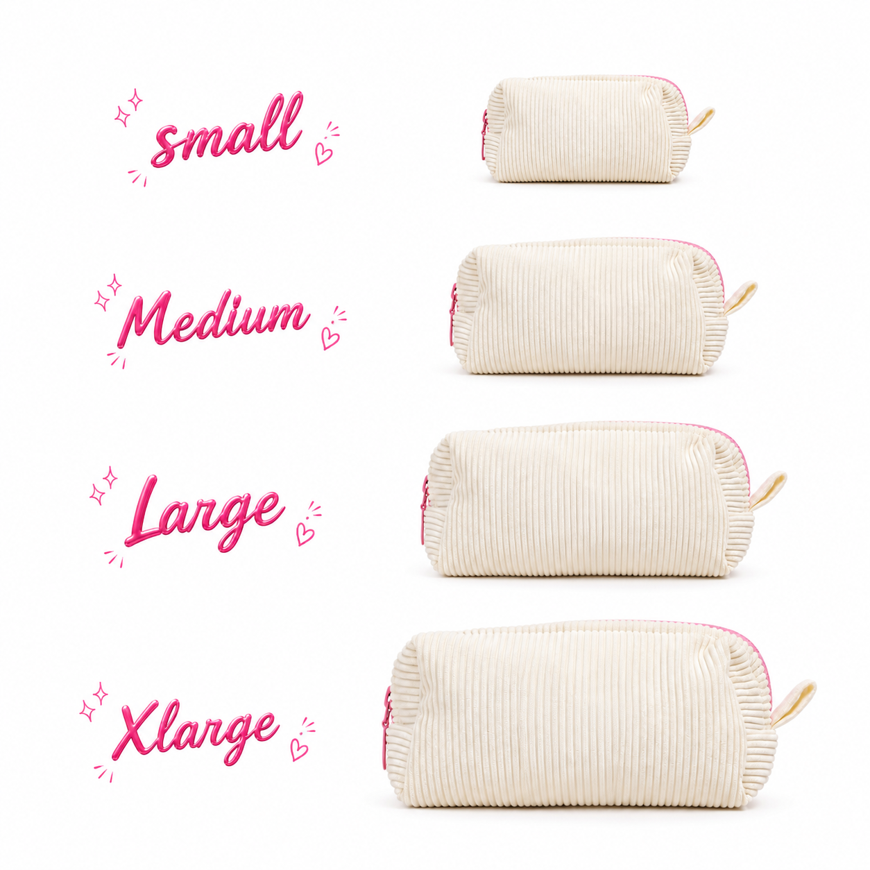 Kyla beauty pouches