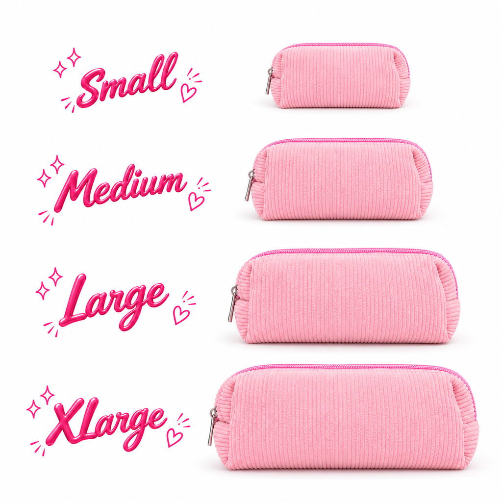 Kyla beauty pink pouches