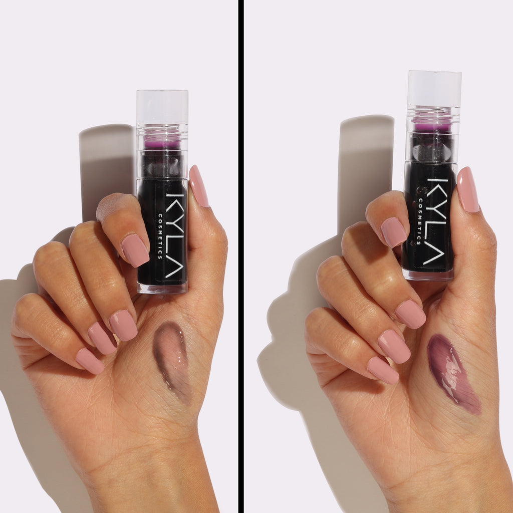 Black ( color changing lip gloss)