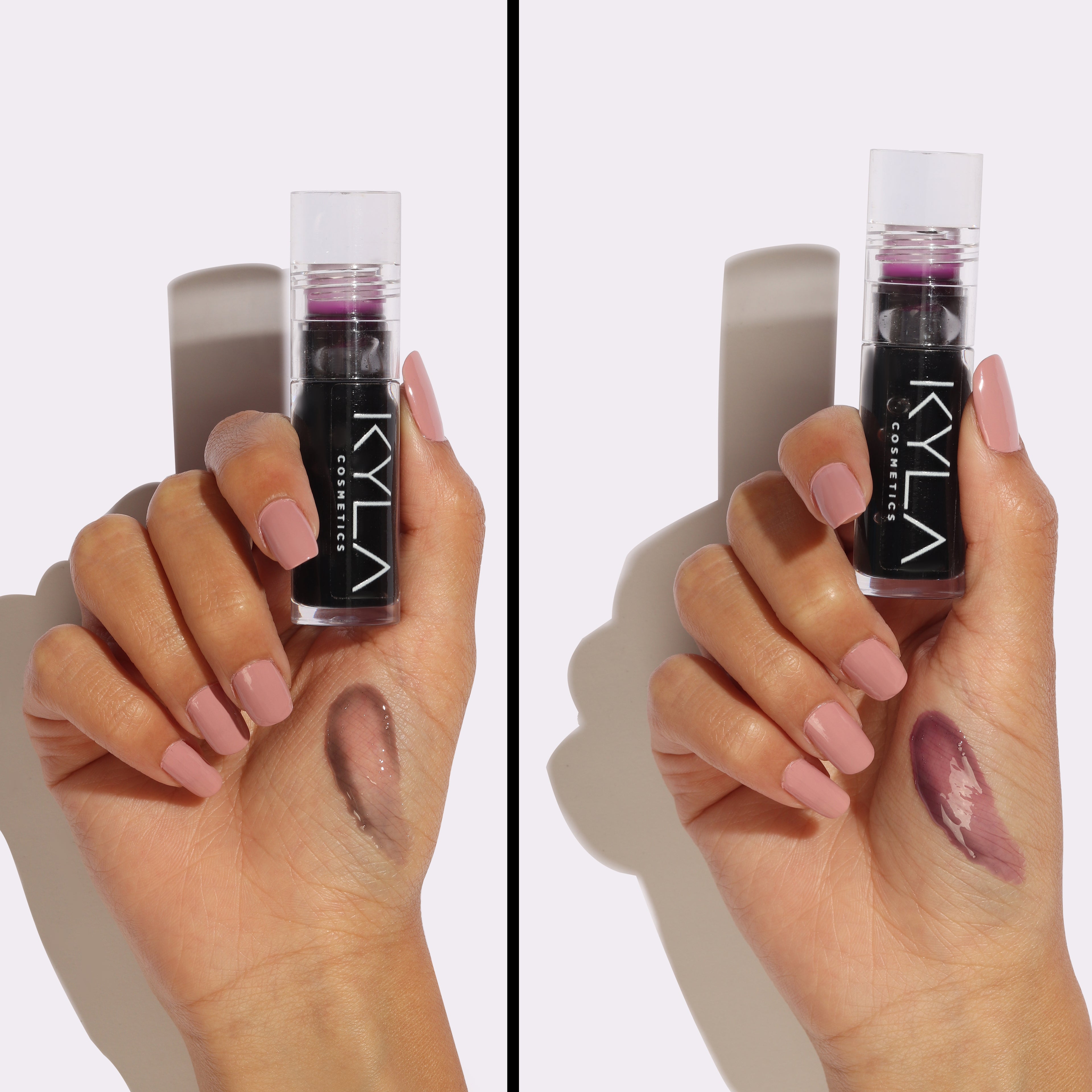 Black ( color changing lip gloss)